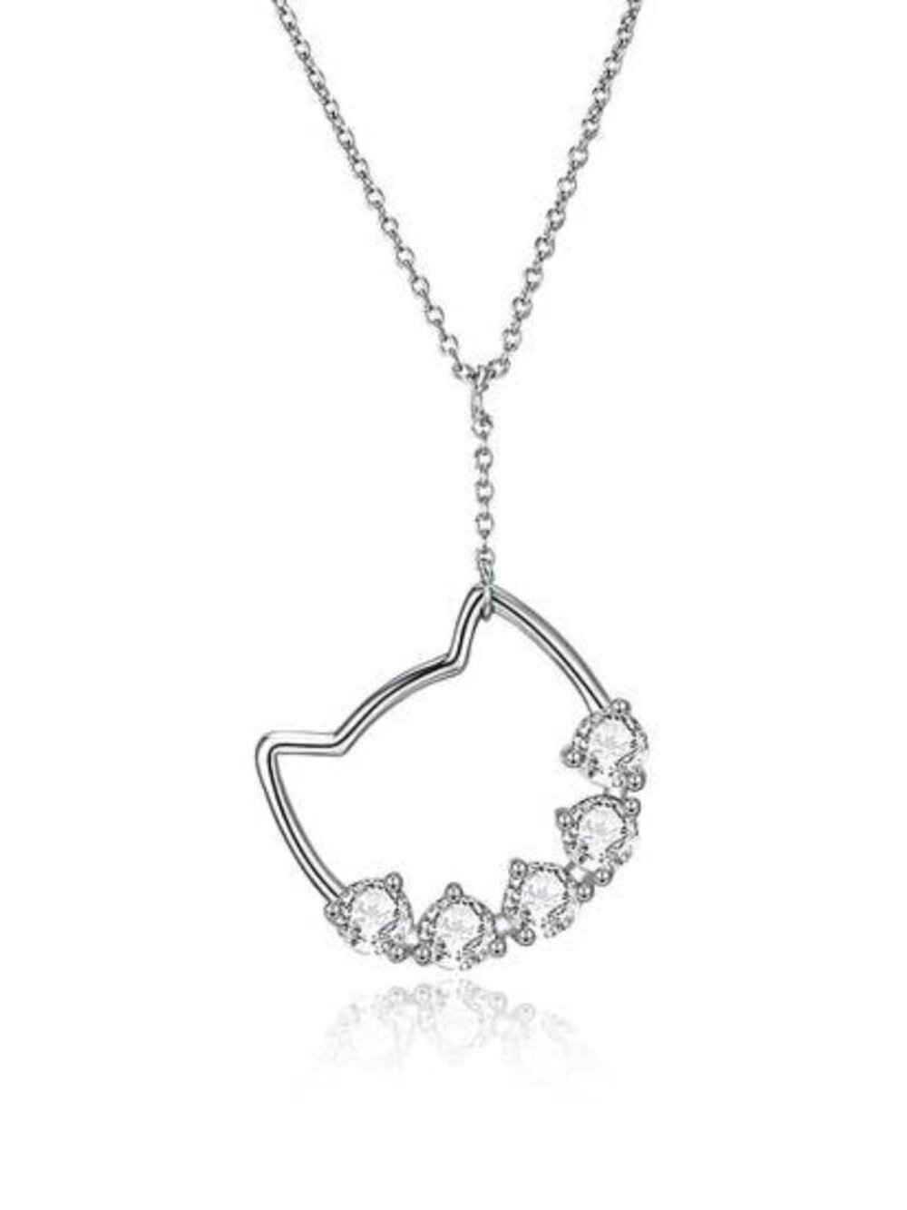 Cat Crystal necklace